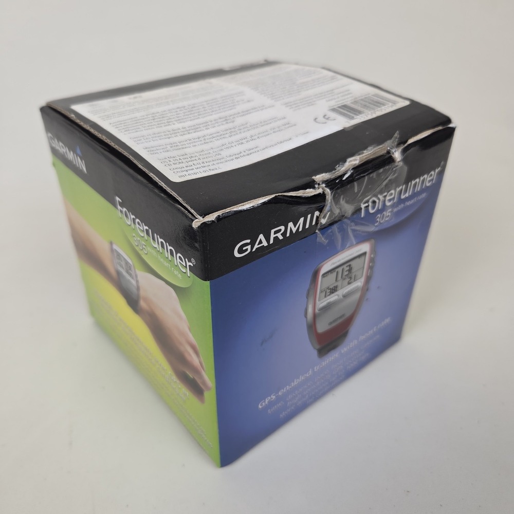 Garmin Forerunner 305 GPS Sports Watch Running w/ Charger + Box Vintage - Picture 14 of 15
